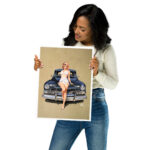 Pin-Up on Classic Car - Image 4