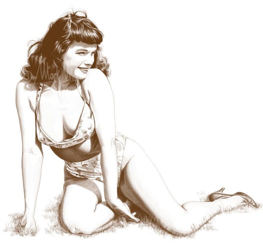 Digital: Bettie Page
