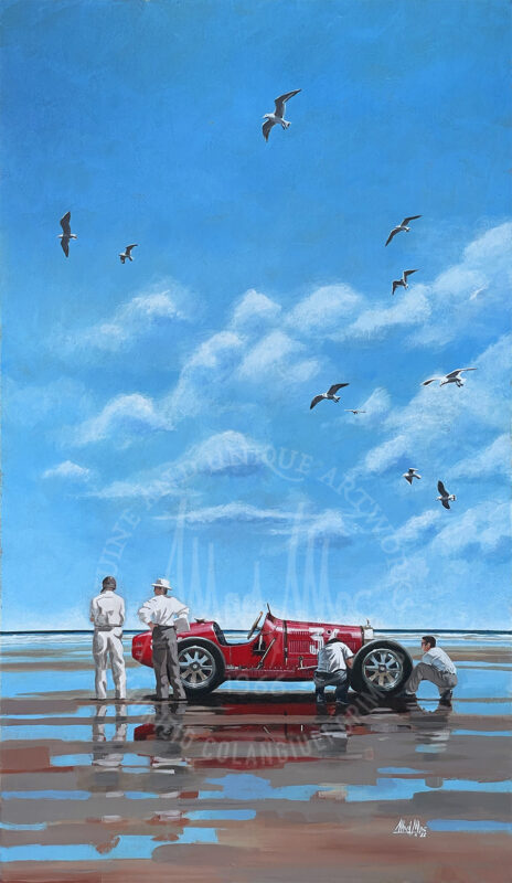 The Wait - Bugatti at Pendine Sands